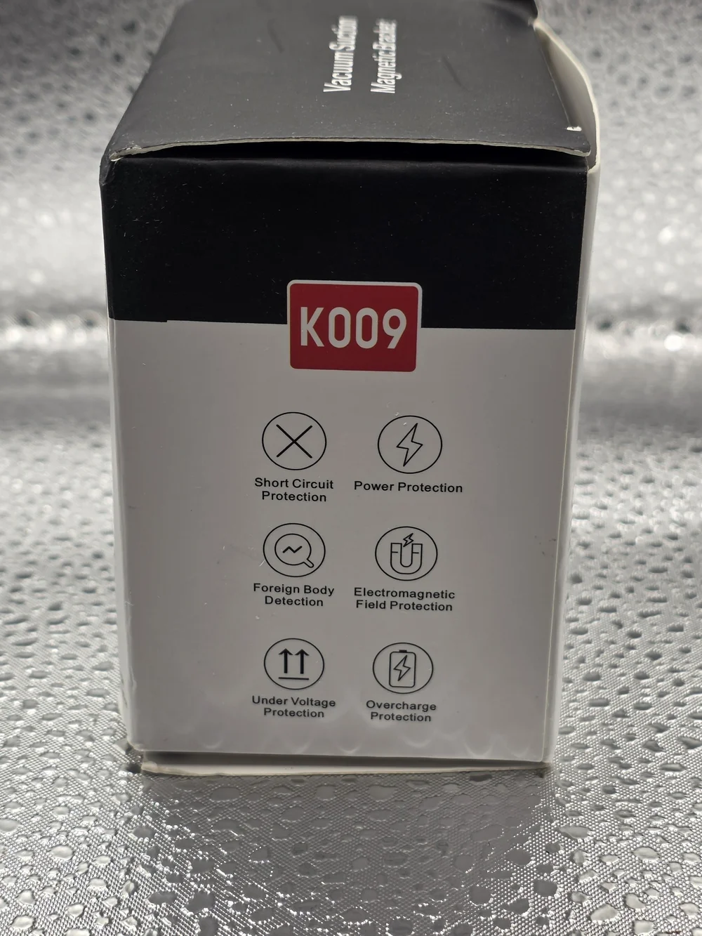 K009 Magnetic Vacuum Suction Phone Mount 360° Rotating New